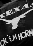 Hook Em Horns Banner On Sixth Black and White Vertical Hook Em Horns Banner On Sixth black and white