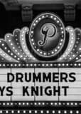 Paramount Theater Marquee Black and White Vertical Paramount Theater Marquee black and white
