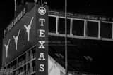 Texas Memorial Stadium Black and White Horizontal Texas Memorial Stadium black and white
