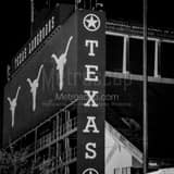 Texas Memorial Stadium Black and White Square Texas Memorial Stadium black and white