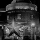 Texas State History Museum Black and White Square Texas State History Museum black and white
