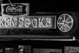 The Broken Spoke Black and White Horizontal The Broken Spoke black and white