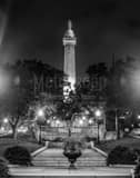 Baltimore Washington Monument Black and White Vertical Baltimore Washington Monument black and white