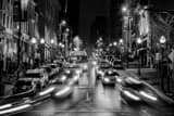 Charles Street Baltimore Washington Monument Black and White Horizontal Charles Street Baltimore Washington Monument black and white