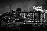 Domino Sugars Factory Federal Hill Black and White Horizontal Domino Sugars Factory Federal Hill black and white