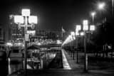 Geometric Lamps Inner Harbor Black and White Horizontal Geometric Lamps Inner Harbor black and white