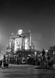 Oriole Park Camden Yards Eutaw Street Night Black and White Vertical Oriole Park Camden Yards Eutaw Street Night black and white
