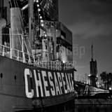 Uss Torsk Inner Harbor Black and White Square Uss Torsk Inner Harbor black and white
