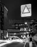 Brookline Avenue Citgo Sign Black and White Vertical Brookline Avenue Citgo Sign black and white