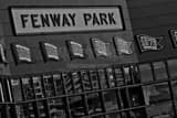 Fenway Park Black and White Horizontal Fenway Park black and white