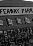 Fenway Park Black and White Vertical Fenway Park black and white