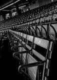 Fenway Park Bleachers Black and White Vertical Fenway Park Bleachers black and white