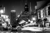 Lansdowne And Brookline Fenway Park Black and White Horizontal Lansdowne And Brookline Fenway Park black and white