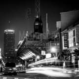 Lansdowne And Brookline Fenway Park Black and White Square Lansdowne And Brookline Fenway Park black and white