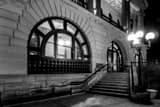 Stark County Courthouse Steps Black and White Horizontal Stark County Courthouse Steps black and white