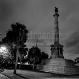 Calhoun Monument Marion Square Black and White Square Calhoun Monument Marion Square black and white