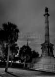 Calhoun Monument Marion Square Black and White Vertical Calhoun Monument Marion Square black and white