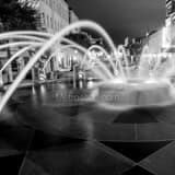 Charleston Sc Waterfront Fountain Black and White Square Charleston Sc Waterfront Fountain black and white