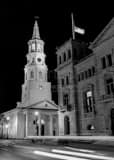 Saint Michaels Church Black and White Vertical Saint Michaels Church black and white