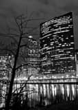 333 West Wacker Building Black and White Vertical 333 West Wacker Building black and white