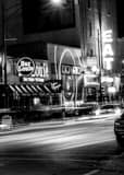 Addison Clark South Of Wrigley Field Black and White Vertical Addison Clark South Of Wrigley Field black and white