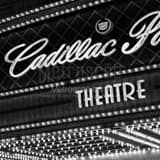 Cadillac Palace Theatre Black and White Square Cadillac Palace Theatre black and white