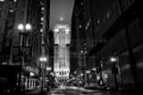 Chicago Board Of Trade Building Black and White Horizontal Chicago Board Of Trade Building black and white