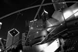 Downtown Chicago Daley Plaza Black and White Horizontal Downtown Chicago Daley Plaza black and white