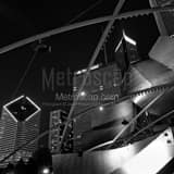 Downtown Chicago Daley Plaza Black and White Square Downtown Chicago Daley Plaza black and white
