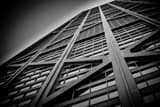Hancock Building Support Beams Black and White Horizontal Hancock Building Support Beams black and white