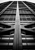 Hancock Tower Steel Bracing Supports Black and White Vertical Hancock Tower Steel Bracing Supports black and white