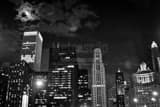 Magnificent Mile Black and White Horizontal Magnificent Mile black and white