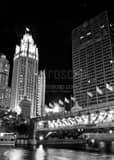 Michigan Avenue Bridge Black and White Vertical Michigan Avenue Bridge black and white
