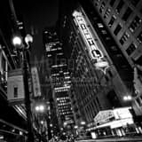 Oriental Theatre Black and White Square Oriental Theatre black and white