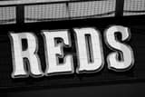 Cincinnati Reds Sign Gabp Black and White Horizontal Cincinnati Reds Sign Gabp black and white
