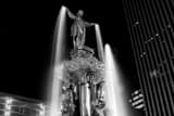 Fountain Square Fountain Black and White Horizontal Fountain Square Fountain black and white
