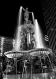 Fountain Square Fountain Black and White Vertical Fountain Square Fountain black and white