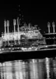 Great American Ballpark Ohio River Black and White Vertical Great American Ballpark Ohio River black and white