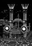Riverboat Smoke Stacks Gabp Black and White Vertical Riverboat Smoke Stacks Gabp black and white