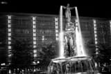 Tyler Davidson Fountain Square Black and White Horizontal Tyler Davidson Fountain Square black and white