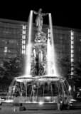 Tyler Davidson Fountain Square Black and White Vertical Tyler Davidson Fountain Square black and white