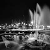 Union Terminal Fountains Black and White Square Union Terminal Fountains black and white