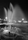 Union Terminal Fountains Black and White Vertical Union Terminal Fountains black and white
