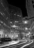 Prospect Ontario Traffic Downtown Cleveland Black and White Vertical Prospect Ontario Traffic Downtown Cleveland black and white