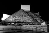 Rock And Roll Hall Of Fame Black and White Horizontal Rock And Roll Hall Of Fame black and white