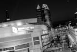 The Q Downtown Cleveland Black and White Horizontal The Q Downtown Cleveland black and white