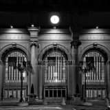 Tower City Center Public Square Black and White Square Tower City Center Public Square black and white