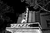 Bexley Drexel Theater Black and White Horizontal Bexley Drexel Theater black and white