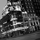 Broad And High Downtown Columbus Black and White Square Broad And High Downtown Columbus black and white