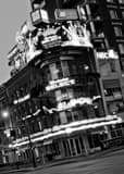 Broad And High Downtown Columbus Black and White Vertical Broad And High Downtown Columbus black and white